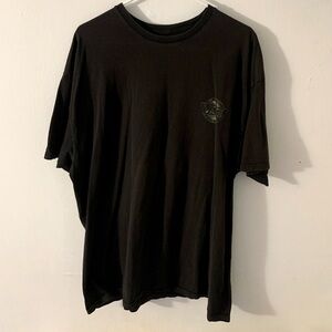 Vans Men’s Black Short Sleeve Tee Shirt Graphic Camo Army Print Logo XXL